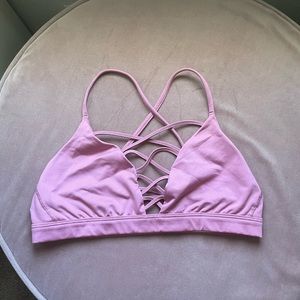 Pink Victoria’s Secret large sports bra